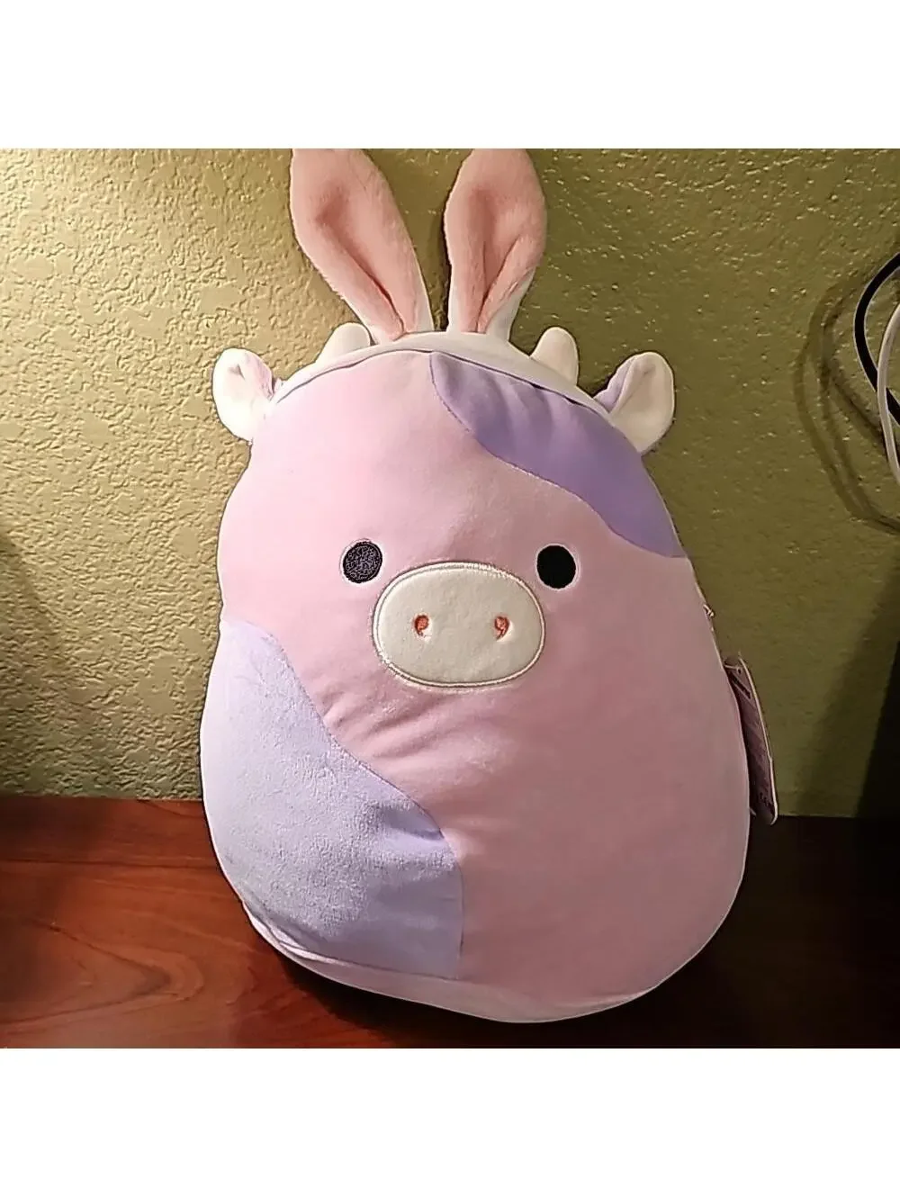 Patty the Cow with Bunny Ears Easter 11